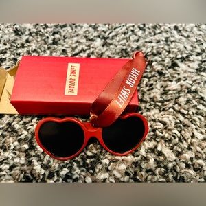 Taylor Swift “22” Heart Sunglasses Ornament